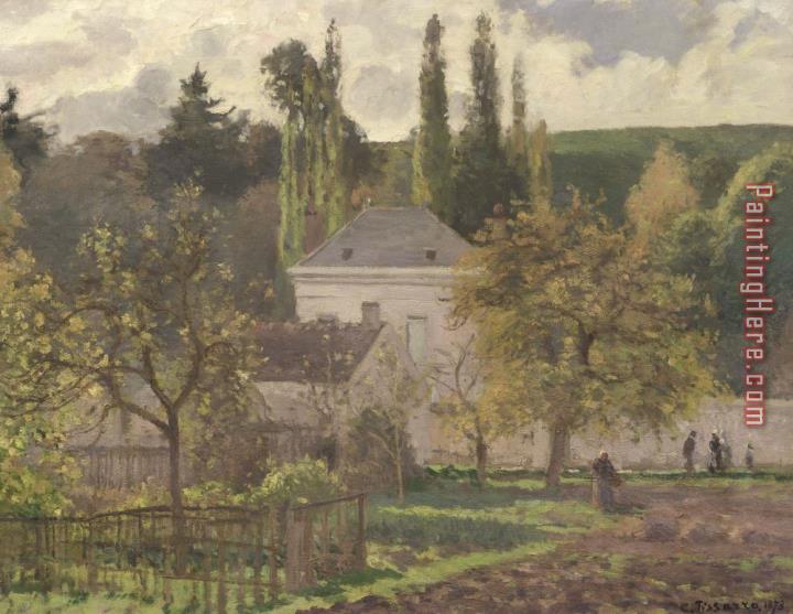 Camille Pissarro House in the Hermitage
